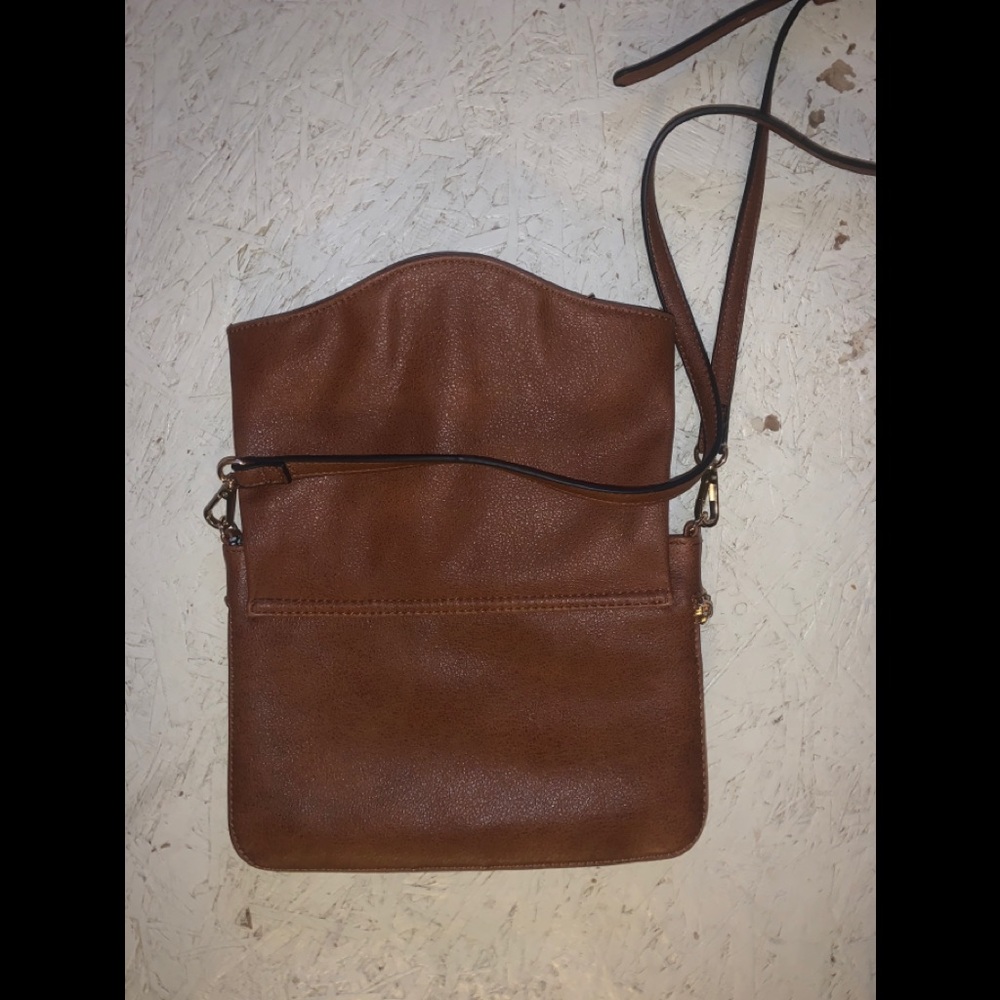 Moda Luxe brown leather bag